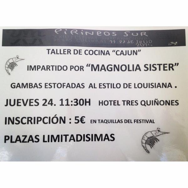 JYenaid's tweet photo. Nuevo taller en @FestPirineosSur http://t.co/CEMOReMmPT