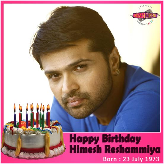 CelebratCinema's tweet photo. Wishing a very Happy Birthday to Indian music director, singer, actor #HimeshReshammiya http://t.co/hCwWdXAQGc http://t.co/jObkdaHULu
