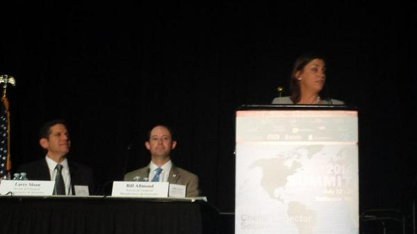 socma's tweet photo. Catlin Durkovich of @DHSgov shares some of the agency's key wins on Day 1 of #CSSS14! http://t.co/TndpD6eduA