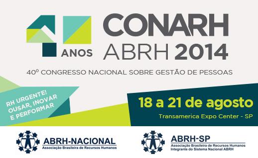 abrhsp's tweet photo. 40ª edição do #CONARH2014 debaterá o futuro da carreira de Recursos Humanos #ABRHSPmais http://t.co/oLXf975pZt http://t.co/2BkJVTvNpP