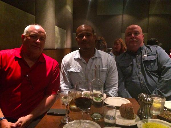 Some special guests <a href="/OREGONASBO/">Oregon ASBO</a> dinner Jim Green of <a href="/OSBANews/">OSBA</a> LeBaron Moten Waukegan Schools and Joe Hertz