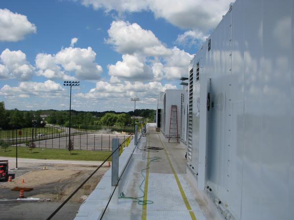 Another beautiful Rochester day--how about some more #Polisseum pix? Here is the rooftop view along the sound end.