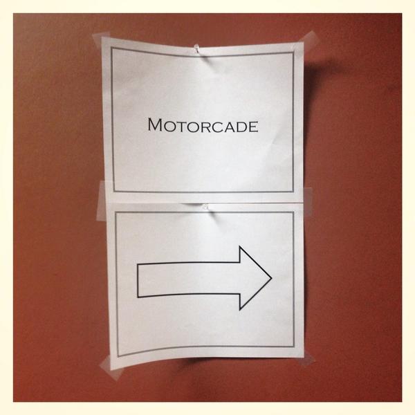 It's a POTUS kind of morning. Excitedly waiting his arrival..!