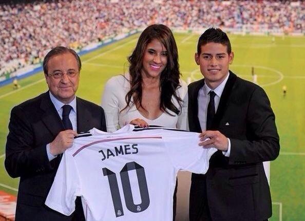 TomasGarciaTG's tweet photo. Ojo a la esposa de James que la tiene como Makelele. http://t.co/IitEqfnjw3