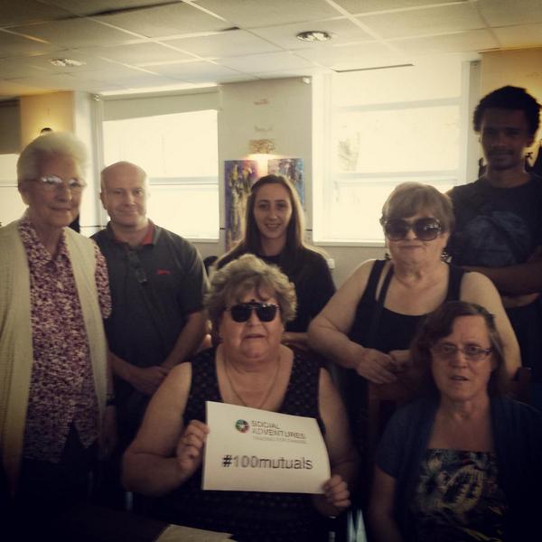 #100mutuals Social adVentures proud NHS Mutual