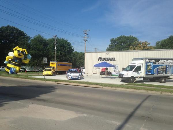 B103_FM's tweet photo. Congratulations to @FastenalCompany in Nebraska City on your Grand Opening today! We're there till 11:00. #OntheRoad http://t.co/jBeCRbiI7a