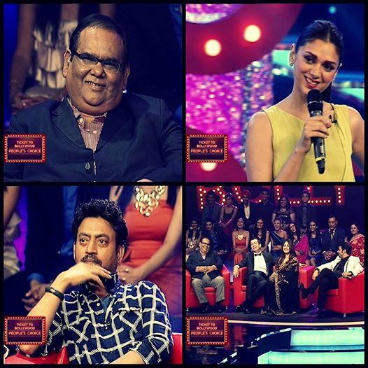 ticket2bolly's tweet photo. Catch the #drama &amp; #excitement of #t2b #peopleschoice #grandfinale with @irrfan_k @aditiraohydari Tonight at 9pm http://t.co/sImlBSWDNJ