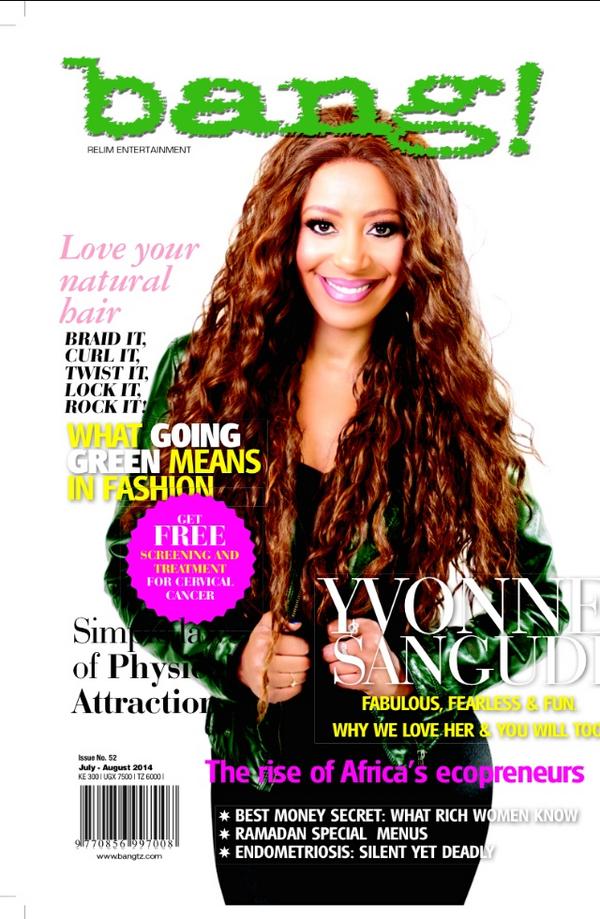yvonnesangudi's tweet photo. SURPRISE! Yvonne dazzles on this month's issue of Bang! Magazine - hits newstands on Friday! ~YvonneHQ http://t.co/aq3OlmfJVW