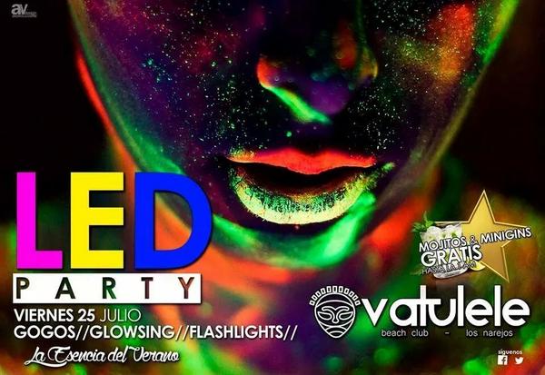 vatulelebeach's tweet photo. PRÓXIMO VIERNES EN VATULELE. LED PARTY. http://t.co/r2ItR3NuSN