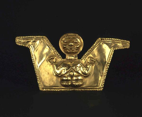 Happy Batman Day! This bat god pendant from Ecuador, P.M. object SA2833, sends its regards. bit.ly/1npA1yg
