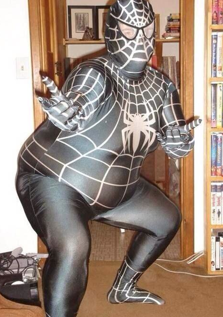 Sharkaconda's tweet photo. Don't get me wrong. I love #MalissaMcCarthy, I'll see her in anything... but is #Spiderman really the right choice? http://t.co/3zT1dUuC21