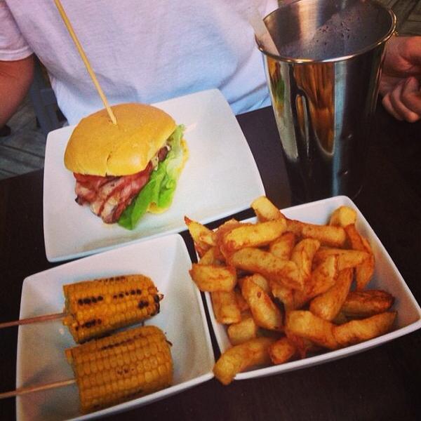 Just checked out <a href="/HandmadeBurger/">HandmadeBurgerCo</a> ... Impressed! Check these guys out... offers coming in September!