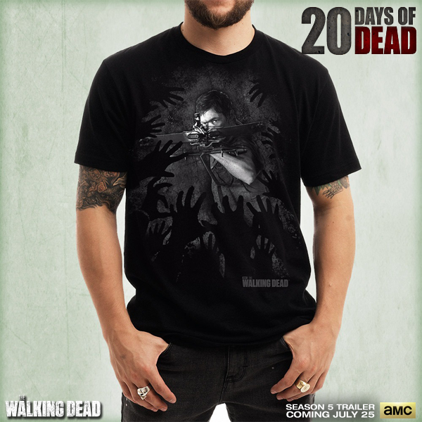 WalkingDead_AMC's tweet photo. RT to win a #20DaysofDead prize pack! For more official #TheWalkingDead merchandise, go to http://t.co/r0lyKJTVTc http://t.co/ydjFUL2f1w