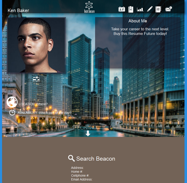 TechSecureCo's tweet image. Our next #ResumeFuture pays homage to the windy state Chicago. It&apos;s called &apos;Aquatic Feelings&apos; for it&apos;s emotional tone