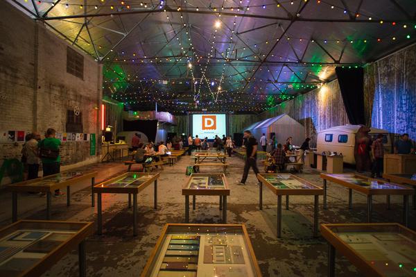 lawncreative's tweet image. We had a great day at @Designival lots of inspiring talks &amp;amp; studio tours and an excellent venue @CampandFurnace