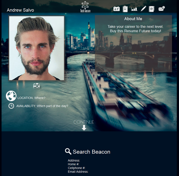 TechSecureCo's tweet image. The next #ResumeFuture up in our showcase is called &apos;Blue Water&apos; - It&apos;s grittiness reflects the fighter in all of us.