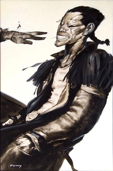 RickBerryStudio's tweet image. Happy #Batman Day from #RickBerryStudio! #BadRobin by @rickognitive - like it? #Painting #Batman75thAnniversary