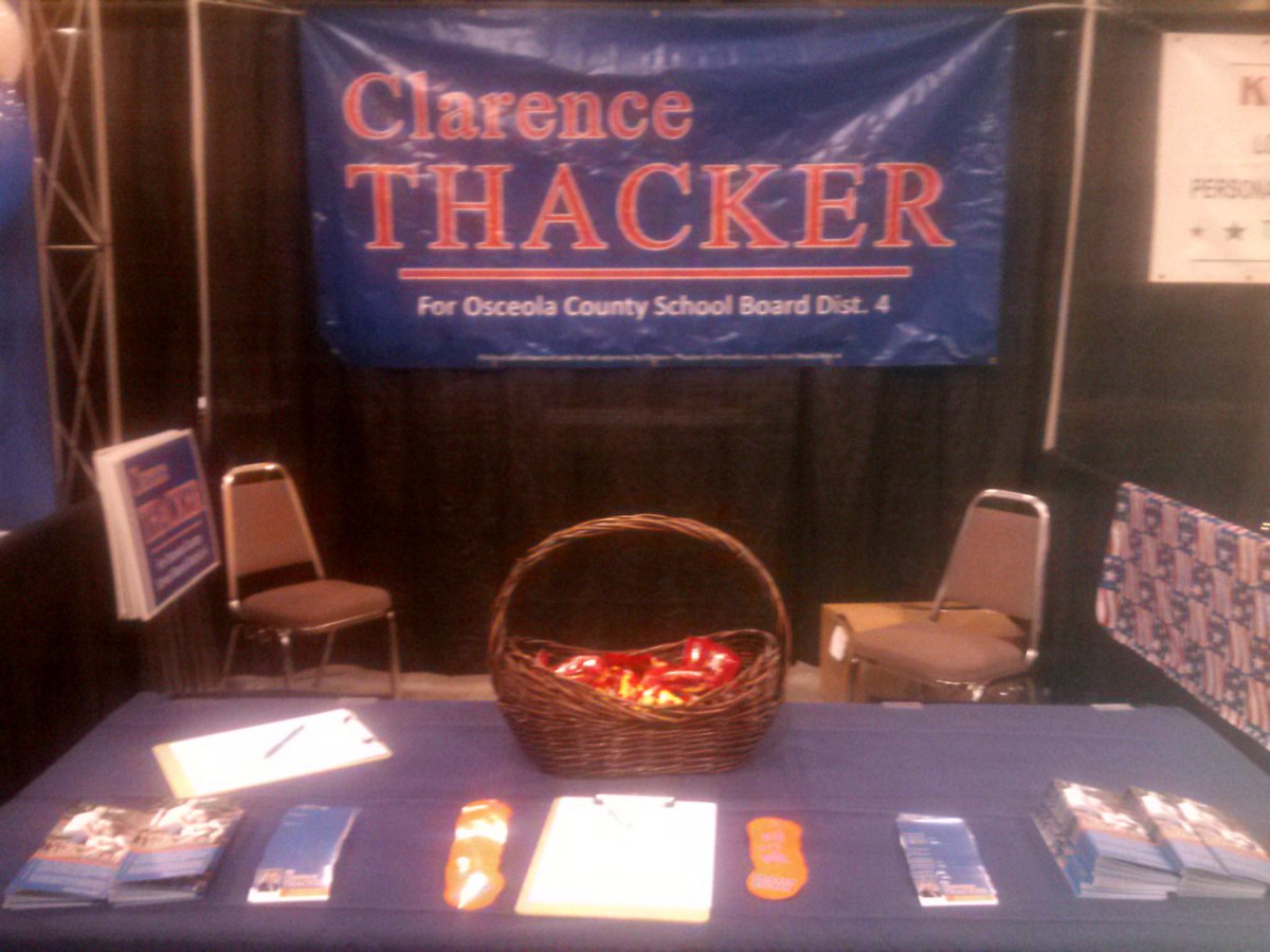 Thank you for supporting us at the <a href="/KissChamber/">The Osceola Chamber</a>'s HOBNOB event last night where we earned 56% of the straw poll vote!