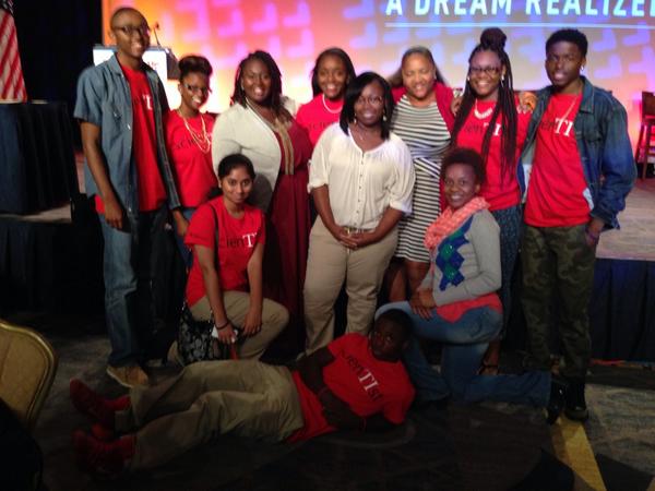 FloridaGEARUP's tweet photo. Florida Youth Congress Scholars pose at the end of our last morning plenary! These scholars are proof #gearupworks http://t.co/64kkRcRDUf