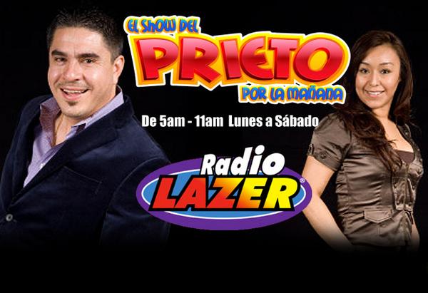 RLazerOficial's tweet photo. ¡PRENDELE AL SHOW DEL PRIETO DESDE TU COMPUTADORA O TELEFONO!  http://t.co/uSGi4SJ9AK http://t.co/QkpaS9OYUt