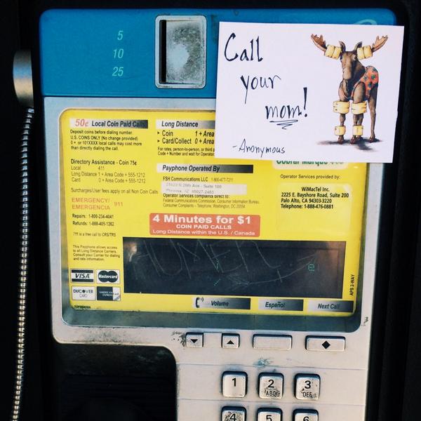 1bradyblack's tweet photo. #ThoughtDrop project :: 1st drop. Albany, Oregon at a bus station phone booth. http://t.co/1RGOPQeoQz http://t.co/9xWOqCMO2d