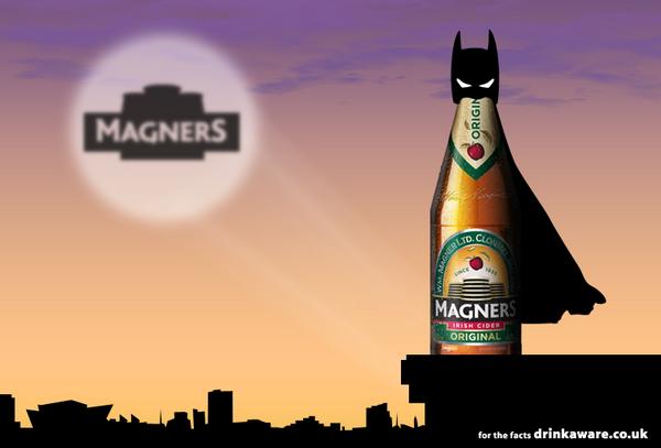 We're having amazing #MagnersWeather. The Dark Night might just rise again for a Magners at sunset! #BatmanDay
