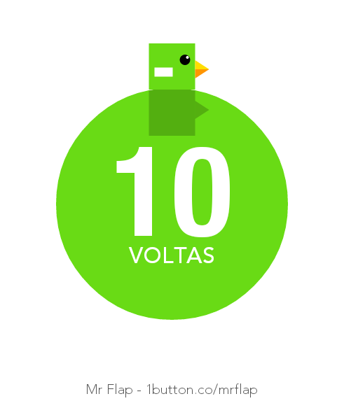 DevLiperds's tweet image. Acabei de dar 10 voltas! #MrFlap 1b.cm/mrflap/app