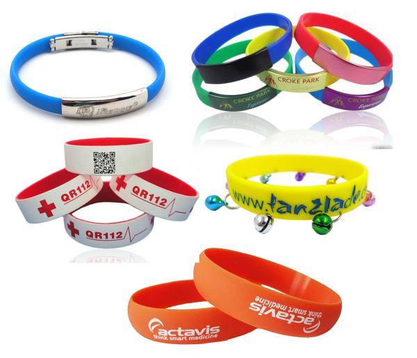 silicone wristbands for customer