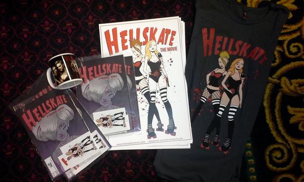 RollerCon's tweet photo. We've got oodles of awesome swag from @HellskateMovie on raffle! #rollercon2014 http://t.co/B1tXKjFoqa
