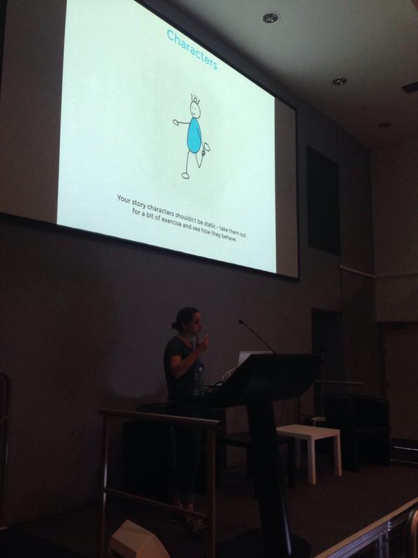 Take your characters for a walk