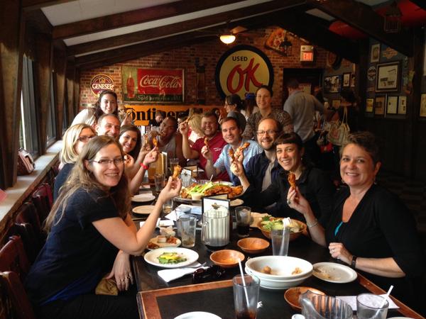 The original Buffalo Wings, yum! #GIMLUB