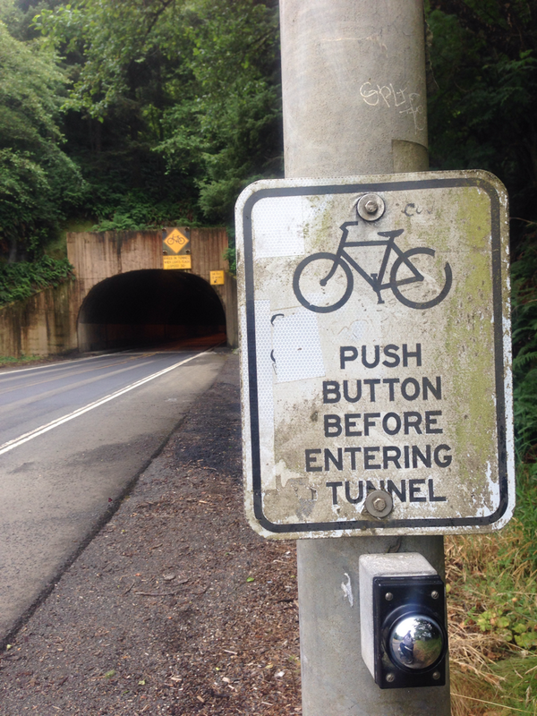 pedalshift's tweet image. Arch Cape Tunnel. #pressbutton #pedallikehell