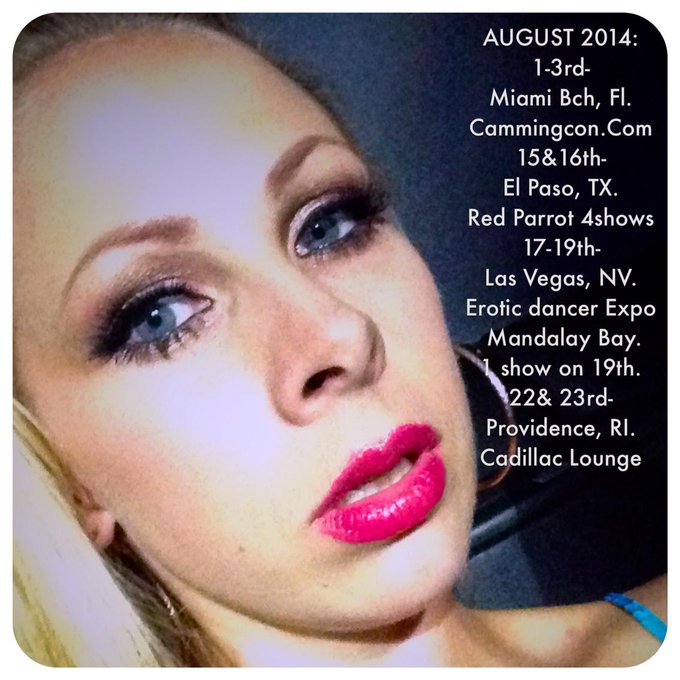 AUGUST 2014 SCH. See you in your city soon 💋✈️👯😘 http://t.co/sScFj0Hz4l