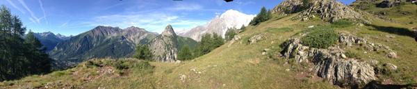 LBasset's tweet image. Finally no fog today for the 3rd stage of our Tour du Mont Blanc!Only 25km left out of 150km tomorrow!!#needsomerest