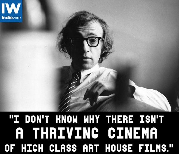 Woody Allen on Magic in the Moonlight and what's wrong with the younger generation: goo.gl/PejlSS