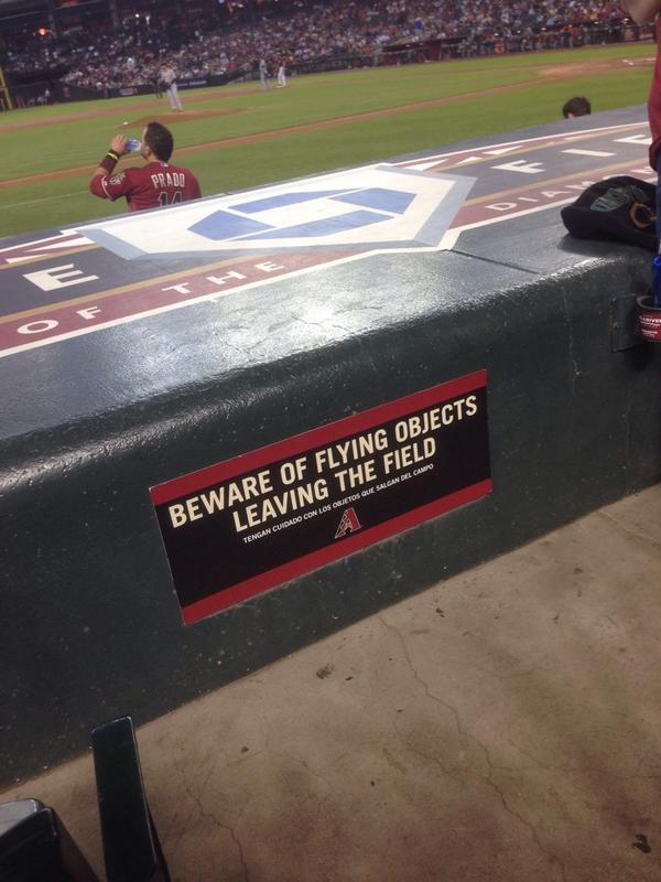 Joey_Artigue's tweet image. Oh boy! @Dbacks #flyingobjects