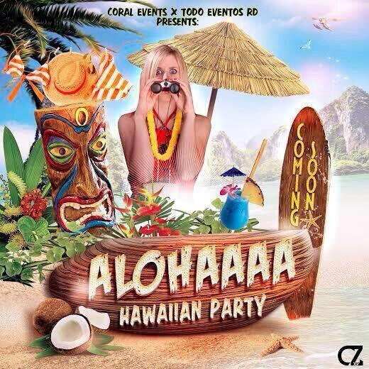 NightPartyRD's tweet photo. ¿Que tu tienes calor? 
#AlohaHawaianParty 

30 Agost - Men 500$ / Ladies 250$ 
¡OpenBar! de 9 - 12 • 7 Djs! 
 
#Coral http://t.co/cQ9KcImA2Y