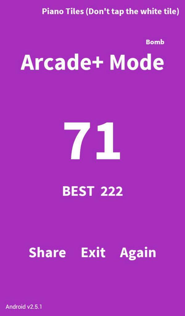 s_dmya's tweet photo. Bomb Arcade+ Mode, 71 pts! Who can beat me in @PianoTiles -> http://t.co/em64eIbV5D http://t.co/hrmSqKeMm2