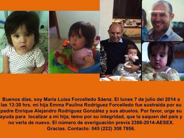 GabyCortesL's tweet photo. Suplicamos RT. 17 días sin noticias. #RegresenaEmma #EncontremosaEmma #Puebla @AlejandraLey http://t.co/ehmVoHabBi