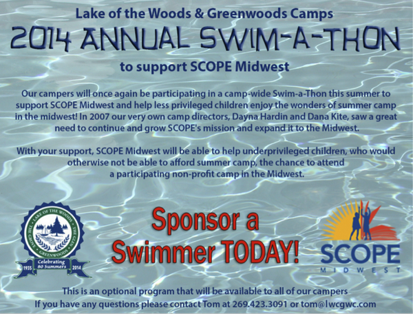 Our 2nd session session swim-a-thon's in support of SCOPE MW start today! Show your support support.scopeusa.org/2014swimathon