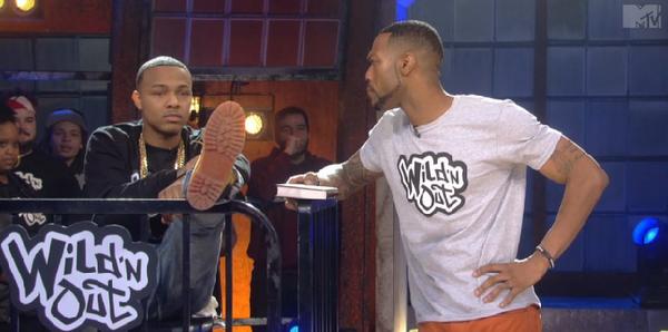 HypePlusTV's tweet photo. .@BDAHT Tries To Make @SMoss Plead The Fifth On New Episode Of @MTV2's 'Wild N Out' - http://t.co/ldBt0F2ogs http://t.co/GfAW8gqmUD