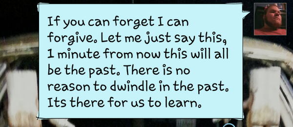 dozer38x's tweet photo. Probably the most inspirational thing I have ever said hahaha. Found this in my old messages. http://t.co/cpNgQbK6iO