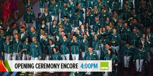 10SportAU's tweet photo. #Glasgow2014 got off to a spectacular start with the opening ceremony this morning! Missed it? Catch the encore: http://t.co/etXGS3YlZa