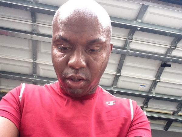 linkzillaJimmy's tweet image. I hate the Spartacus workout!! But I love it!!