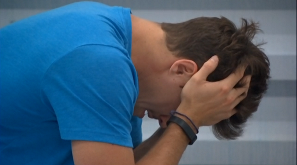 BB_Updates's tweet photo. Zach is alone in the have-not room, crying after hearing about Frankie's grandfather #BB16 http://t.co/dZ1HCTtUwg