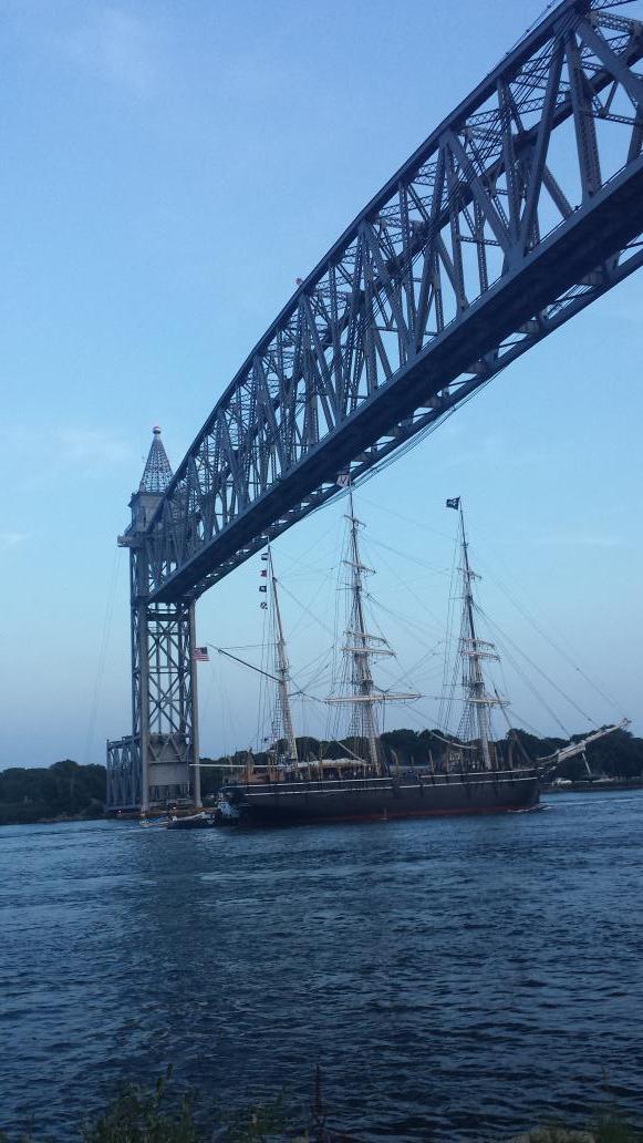 sec1957's tweet image. Tall Ship in the Canal