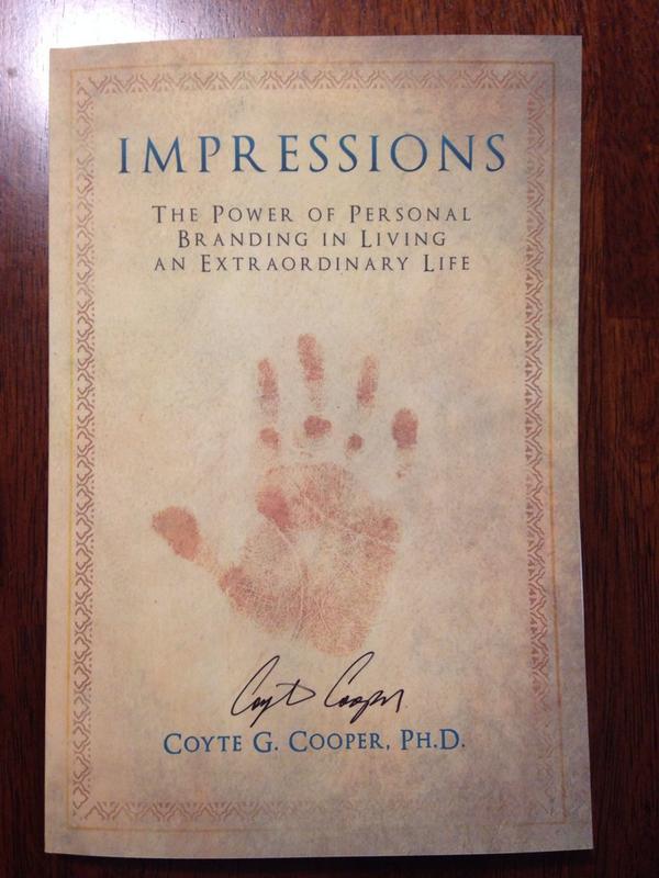 coytecooper's tweet image. RT for a chance to win this signed (1st print edition) of new Impressions book! Will announce winner at 10pm EST!