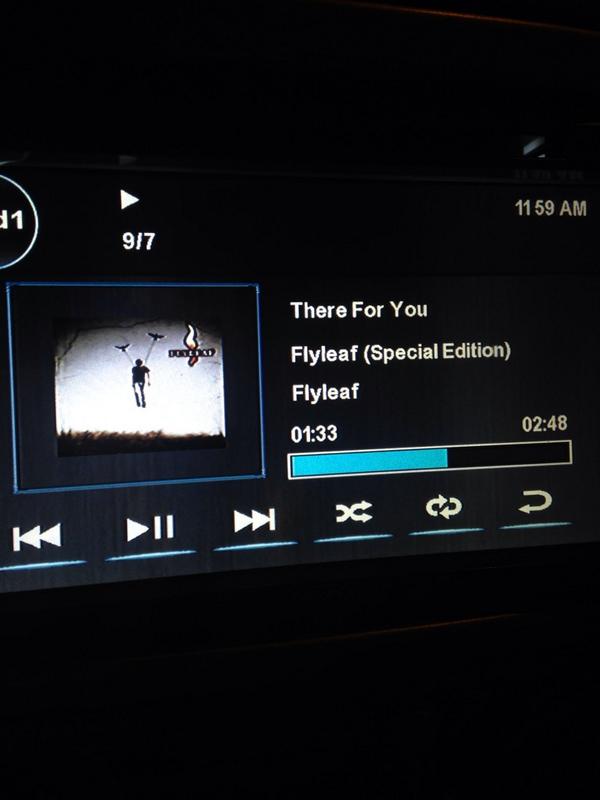 Driving home to our buddy's <a href="/flyleafmusic/">FLYLEAF</a>