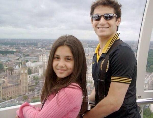 Ariana and Frankie Grande