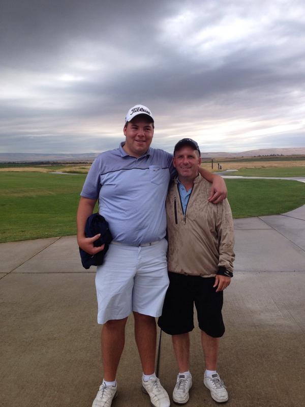 csnsthurston's tweet photo. We made it!  Nick qualifies for the #Washington#Amateur! http://t.co/BYTKcBERjp